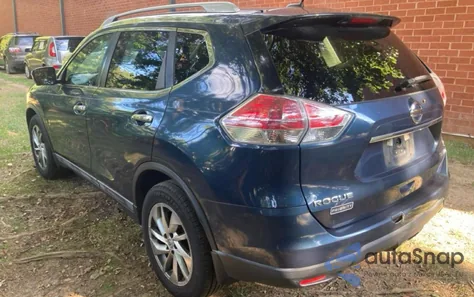 2015 Nissan Rogue S из США, поврежденный, VIN 5N1AT2MV8FC784220